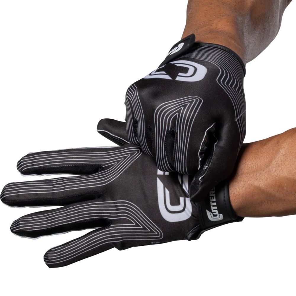 New Cutters football Epic receiver gloves sticky grip palm adult L/XL